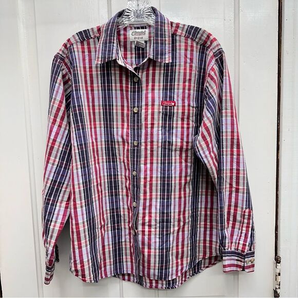 Cowgirl Hardware western wear long sleeve button down shirt women's xl. - Picture 1 of 5